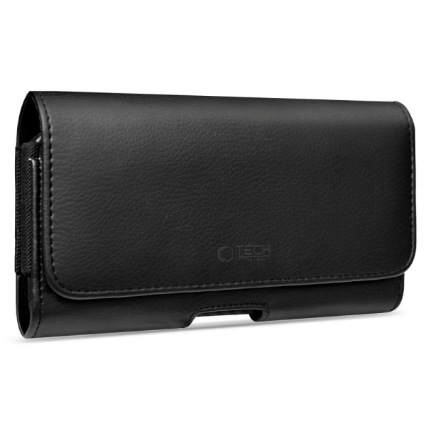 TECH-PROTECT UNIVERSAL BELT HORIZONTAL PHONE POUCH 5.8-6.8'' black