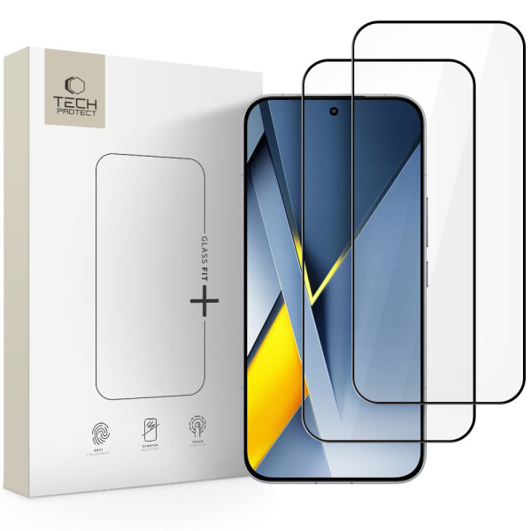 TECH-PROTECT FULL GLASS FIT 2-PACK XIAOMI POCO F8 ULTRA black