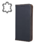 SENSO GENUINE LEATHER STAND BOOK IPHONE 14 PRO MAX black