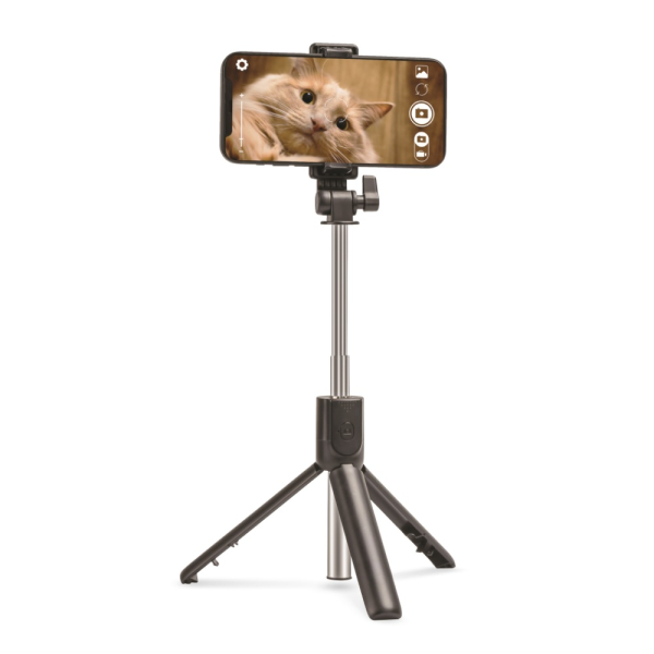 SETTY SELFIE STICK TRIPOD WITH BLUETOOTH black