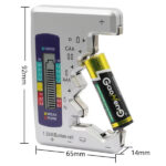 DIGITAL BATTERY TESTER AAA/AA/C/D/9V/1,5V CELLS - Image 4