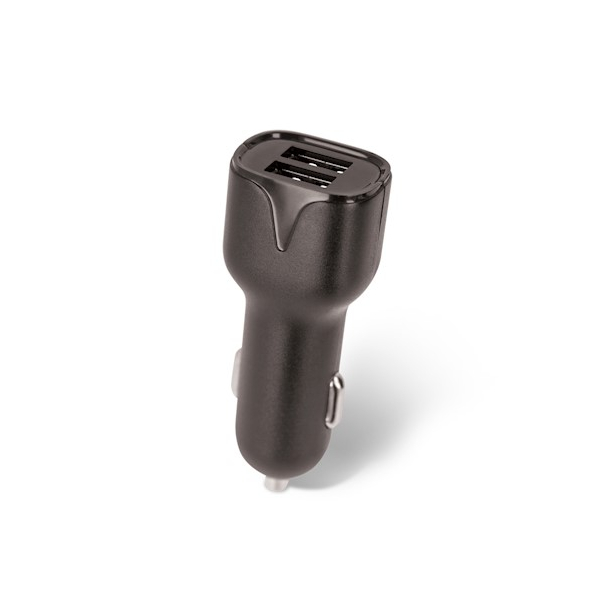 MAXLIFE CAR CHARGER MXCC-01 FAST 2 PORTS 2.4A black