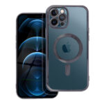 iS TPU MAG ELECTRO IPHONE 12 PRO MAX trans black backcover - Image 2