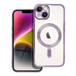 iS TPU MAG ELECTRO IPHONE 14 trans purple backcover - Image 2