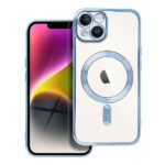 iS TPU MAG ELECTRO IPHONE 14 trans blue backcover - Image 2