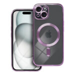 iS TPU MAG ELECTRO IPHONE 15 trans purple backcover - Image 2