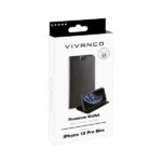 VIVANCO PREMIUM WALLET BOOK CASE IPHONE 12 PRO MAX 6.7' black - Image 2