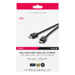VIVANCO HDMI CABLE with ETHERNET GOLD PLATED 5m - Image 2
