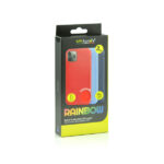 FONEX RAINBOW 3 PACK TPU CASE 0.6mm SAMSUNG A42 Light blue, Red, Blue backcover - Image 2