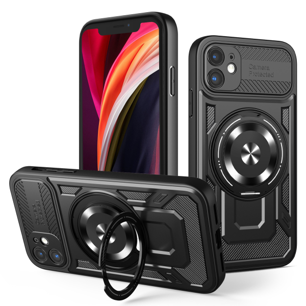 SENSO DEFENDER ARMOR MAG IPHONE 14 PRO black backcover