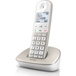 ΑΣΥΡΜΑΤΟ ΤΗΛΕΦΩΝΟ PHILIPS XL4901S GRS white με ΜΕΓΑΛΑ ΠΛΗΚΤΡΑ