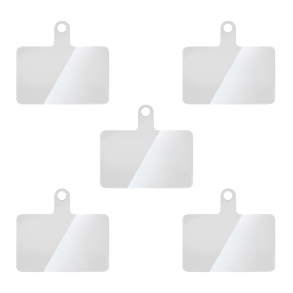 UNIVERSAL TABS FOR NECK STRAP 5pcs trans