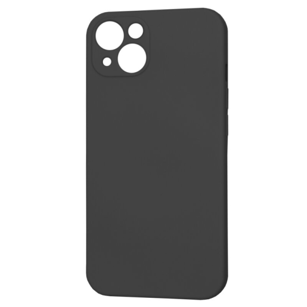 SILICONE BACK BOX IPHONE 13 black backcover