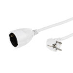 VIVANCO SCHUKO EXTENSION LEAD 5m white