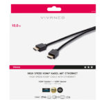 VIVANCO HDMI CABLE HDMI to HDMI with ETHERNET GOLD PLATED 10m - Image 2