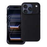 iS TPU SILICONE MAG IPHONE 17 PRO (BIG HOLE) black backcover - Image 2