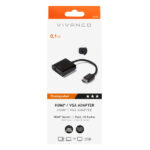 VIVANCO ADAPTER 0.1m HDMI TO VGA - Image 2