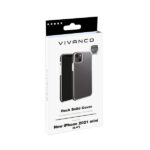 VIVANCO ROCK SOLID CASE IPHONE 13 MINI black transparent backcover - Image 2