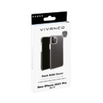 VIVANCO ROCK SOLID CASE IPHONE 13 PRO black transparent backcover - Image 2