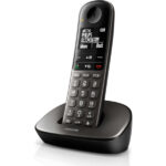 ΑΣΥΡΜΑΤΟ ΤΗΛΕΦΩΝΟ PHILIPS XL4901DS GRS black με ΜΕΓΑΛΑ ΠΛΗΚΤΡΑ