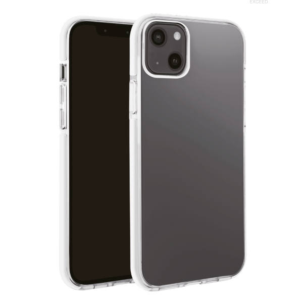 VIVANCO ROCK SOLID CASE IPHONE 13 MINI white transparent backcover