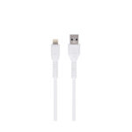 MAXLIFE USB TO LIGHTNING DATA CABLE 1m 3A white - Image 2