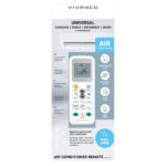 VIVANCO REMOTE CONTROL FOR AIR CONDITION UNIVERSAL black - Image 2