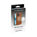 VIVANCO MAG CLASSIC COVER IPHONE 13 MINI brown backcover - Image 2