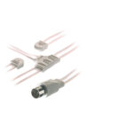 VIVANCO FM ANTENNA 75ohm 0.5m COAX SOCKET