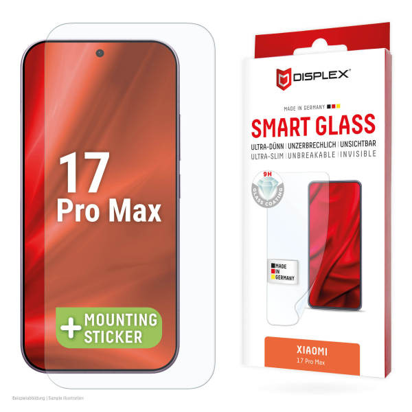DISPLEX SMART GLASS 2D EASY-ON XIAOMI 17 PRO MAX