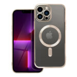 iS TPU MAG ELECTRO IPHONE 13 PRO MAX trans gold backcover - Image 2