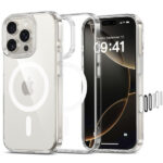 TECH-PROTECT FLEXAIR HYBRID CC MAG CASE IPHONE 16 PRO MAX clear backcover