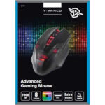 VIVANCO GAMING MOUSE OPTICAL 7000dpi black - Image 2