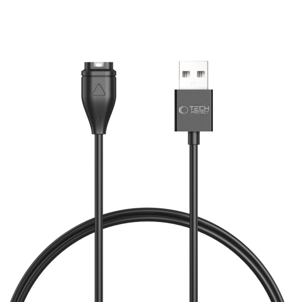 TECH PROTECT ULTRABOOST MAGNETIC CHARGER USB 1m GARMIN WATCH black