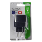 VIVANCO TRAVEL ADAPTER SCHUKO TO SWISS plug - Image 2