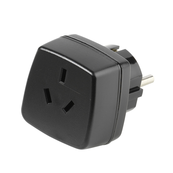 VIVANCO TRAVEL ADAPTER AUSTRALIAN / CHINESE TO SCHUKO plug