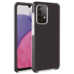 VIVANCO ROCK SOLID COVER CASE SAMSUNG A33 5G transparent black backcover