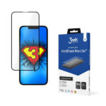 3MK HARD GLASS MAX LITE FULL FACE SAMSUNG A73 black tempered glass - Image 2