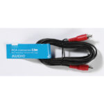VIVANCO BULK AUDIO CONNECTION CABLE 2x RCA to 2x RCA 2.5m - Image 2