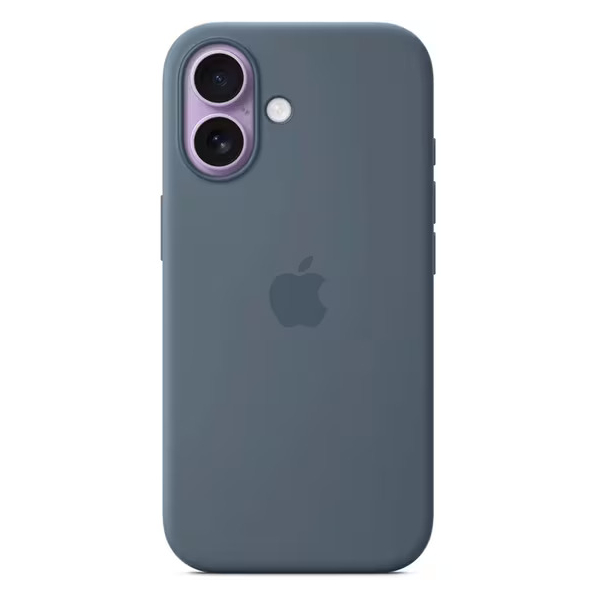 ORIGINAL APPLE SILICONE CASE MAGSAFE IPHONE 17 anchor blue