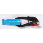 VIVANCO BULK AUDIO CONNECTION CABLE 3.5mm TO 2X RCA 1.5m - Image 2