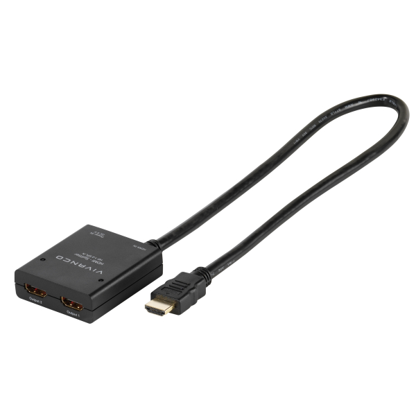 VIVANCO HDMI SPLITTER GOLD PLATTED