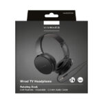 VIVANCO TV HEADPHONES WITH JACK 5m black - Image 2