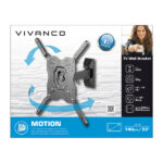 VIVANCO ΒΑΣΗ TV ΜΕ ΚΛΙΣΗ ΚΑΙ ΠΕΡΙΣΤΡΟΦΗ VESA 400 ΕΩΣ 55 inch - Image 2