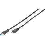 VIVANCO USB 3.1 GEN1 TYPE A TO TYPE MICRO B CABLE 1.5m black
