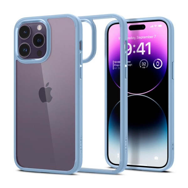 SPIGEN ULTRA HYBRID IPHONE 14 PRO sierra blue backcover