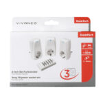 VIVANCO 3WAY RF SOCKET SET, 1.150W, AUTO LEARN, WHITE - Image 2