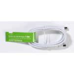 VIVANCO BULK ANTENNA CABLE 3m COAX PLUG-COAX SOCKET - Image 2