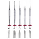 TOOL SET QIANLI ME 5 ΚΑΤΣΑΒΙΔΙΑ - PHILIPS, TRI-POINT, PENTALOPE, PINHEAD, T2 TORX PROFESSIONAL