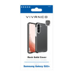 VIVANCO ROCK SOLID COVER CASE SAMSUNG S23 PLUS transparent black backcover - Image 2